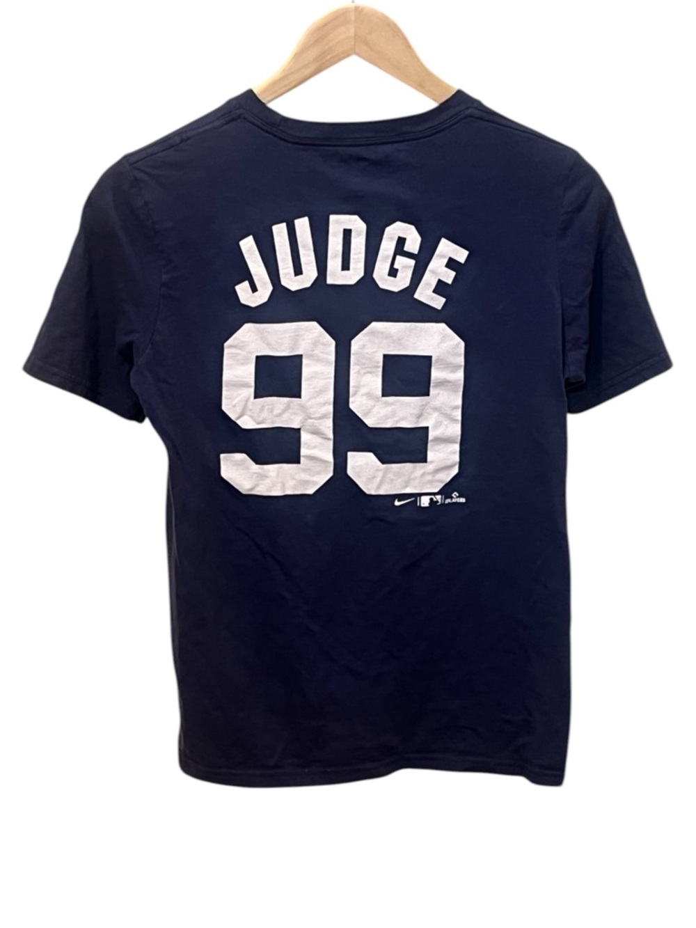 Nike NY Yankees Aaron Judge 99 MLB Youth Large Tee